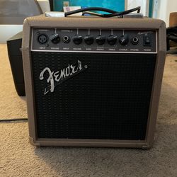 Fender acoustasonic guitar Amp 120v60hz