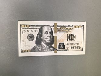 “Ivory Benjis” 100 dollar bill money $$ hundreds wall art canvas decor