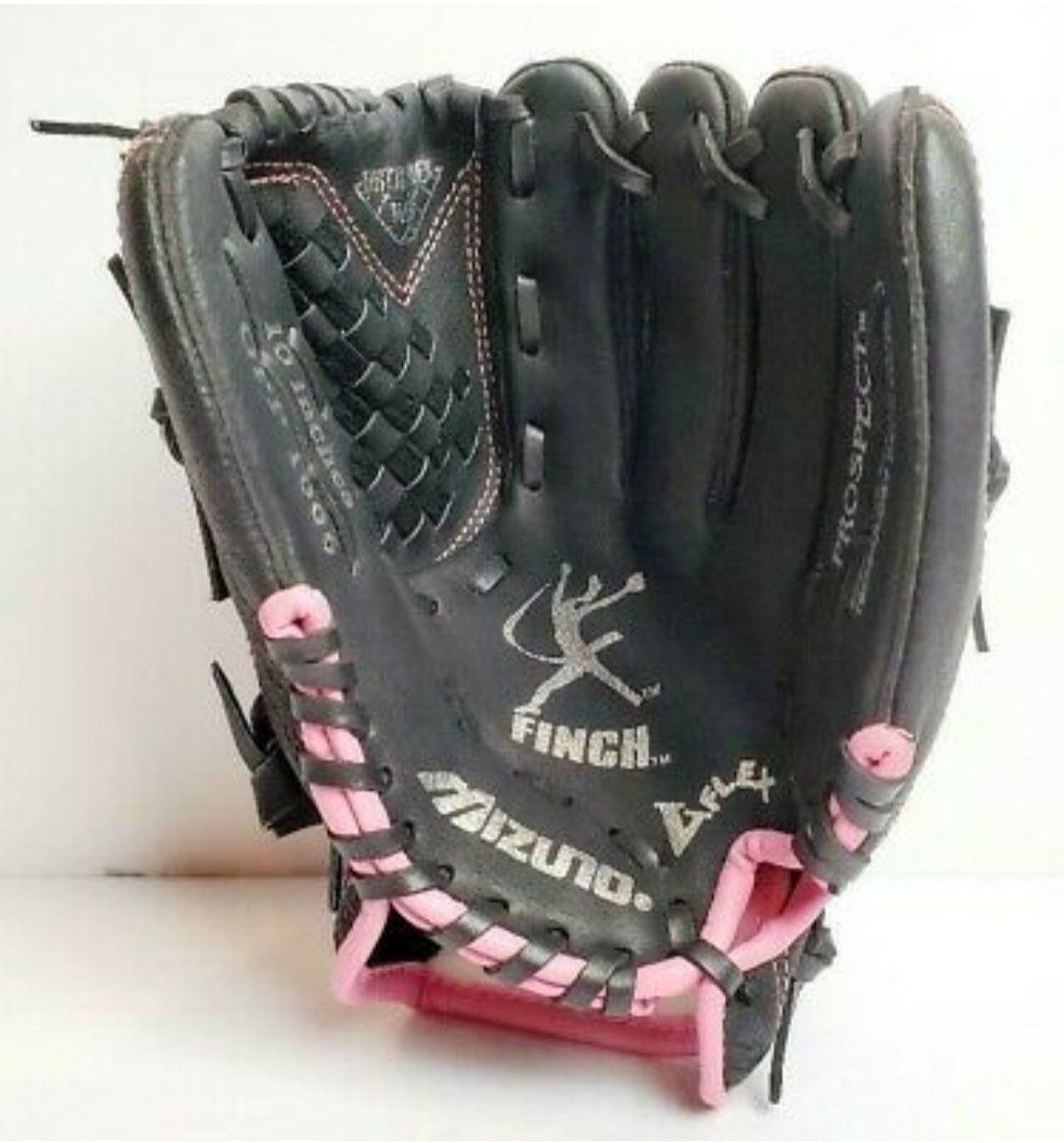 MIZUNO Prospect GPP 1006 10" Pink & Black Leather Finch Softball Glove