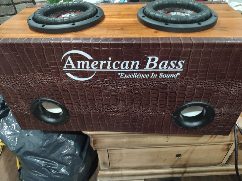 $550 UPDATE BOX INCLUDED American bass &CT sounds monoblock amp