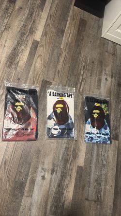 New authentic Bape shirts