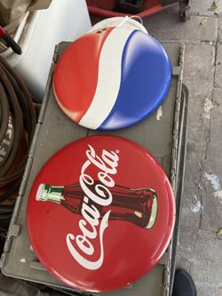 Pepsi And Coca Cola Signs