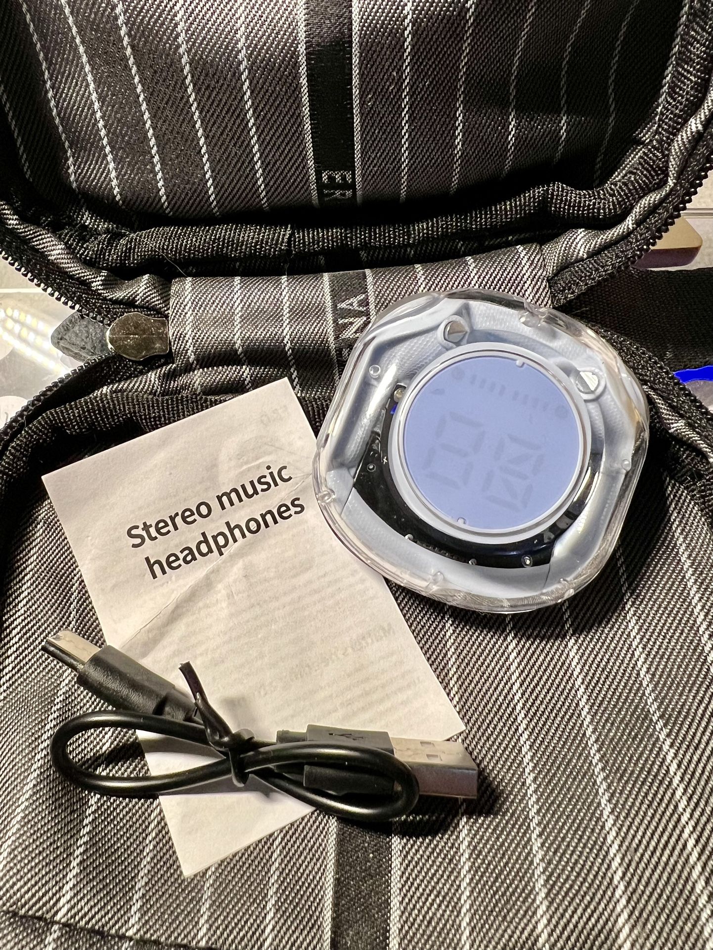 Stereo music headphones