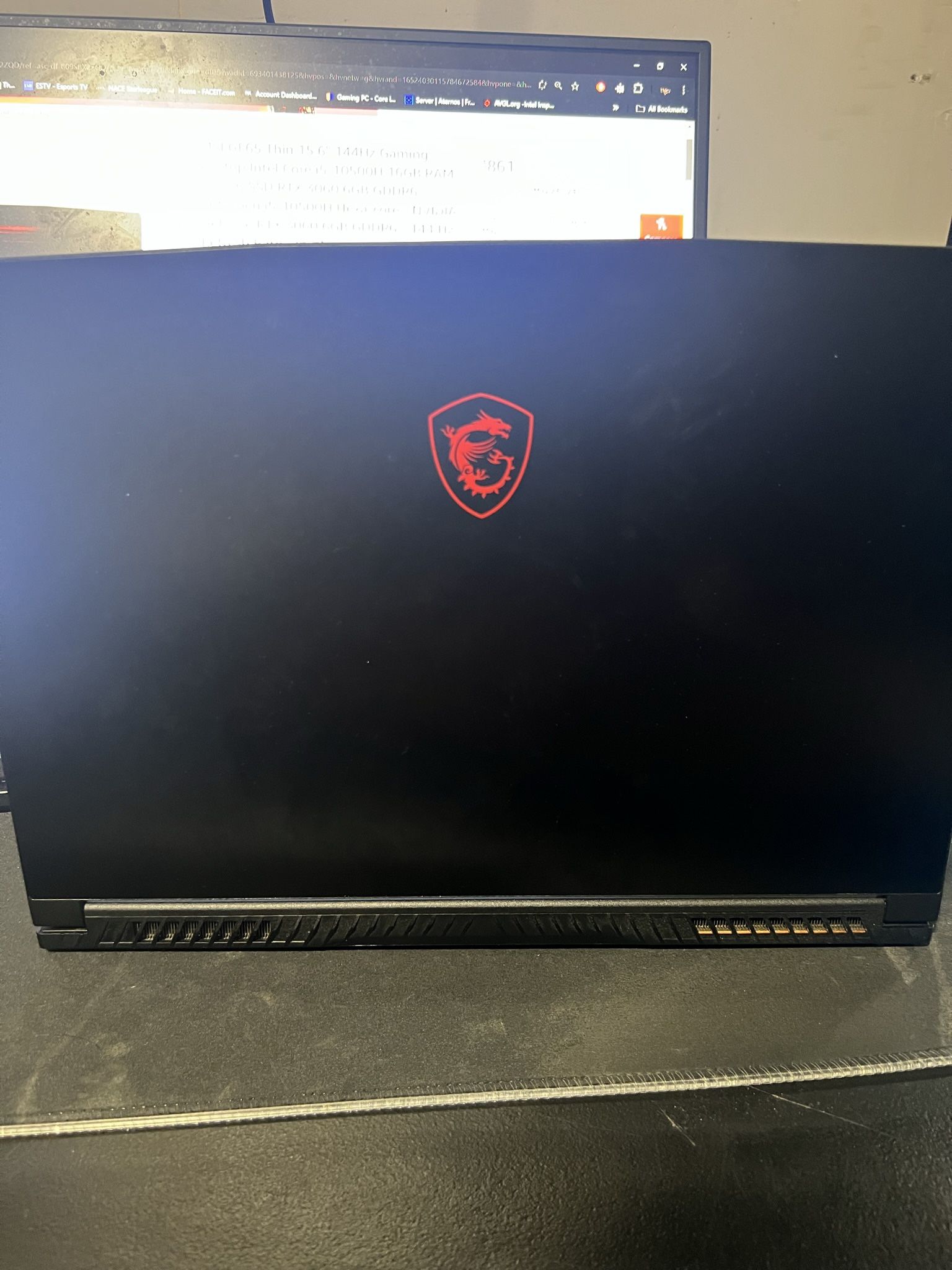 Gaming laptop