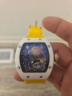 Smiley face skeleton watch STILL AVAILABLE