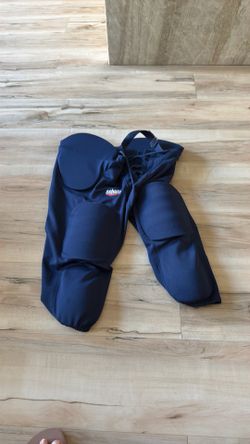 Schutt integrated 7 pad varsity navy blue  football pants - medium
