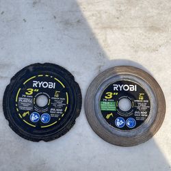 RYOBI 3 in. Multi-Material Cut-Off Wheel Set