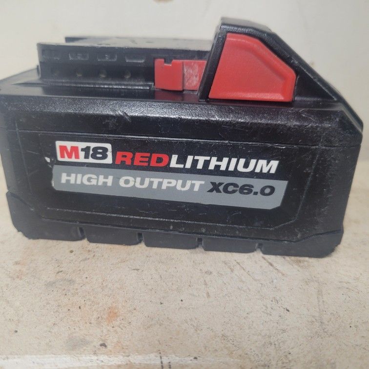 Milwaukee 6.0 A Battery + Impact Drill Brushless