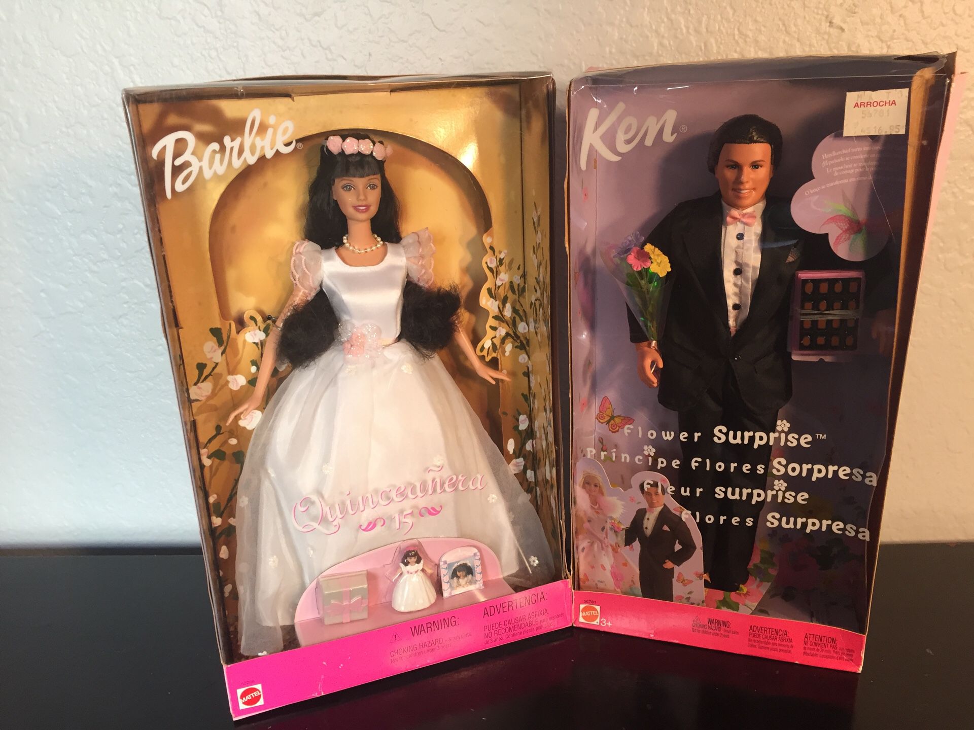 Quinceanera Barbie and date