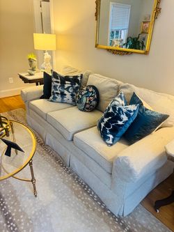 Locally-Made Light Tan Sofa