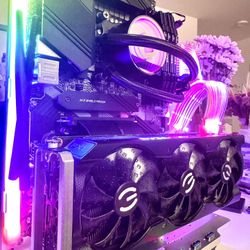 Liquid Cooling Gaming PC — i9 10900K / RTX 3080 / 64GB DDR4 / 1TB SSD / 750W PSU (Fresh Build)