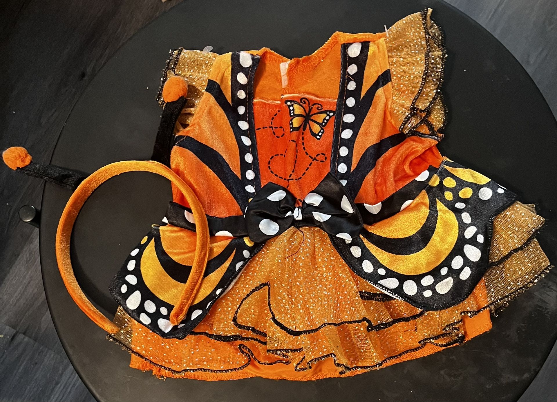 Monarch butterfly costume for Baby Girl