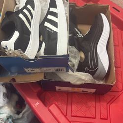 40 For Both Adidas 13 Kids/ Skechers Size 1 Kids 