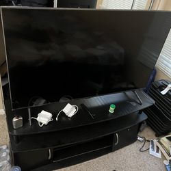 Samsung Tv And Table 