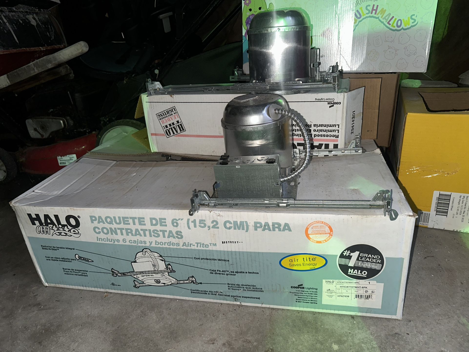 Halo Air Tight Cans With Trims