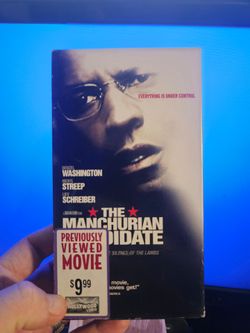 The manchurian candidate vhs