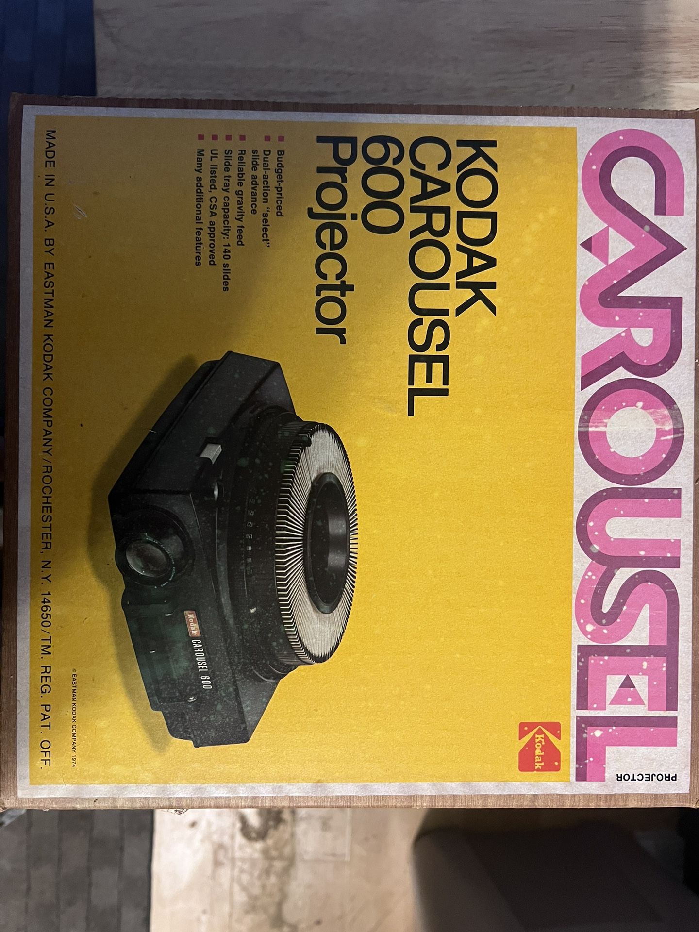 Kodak slide projector