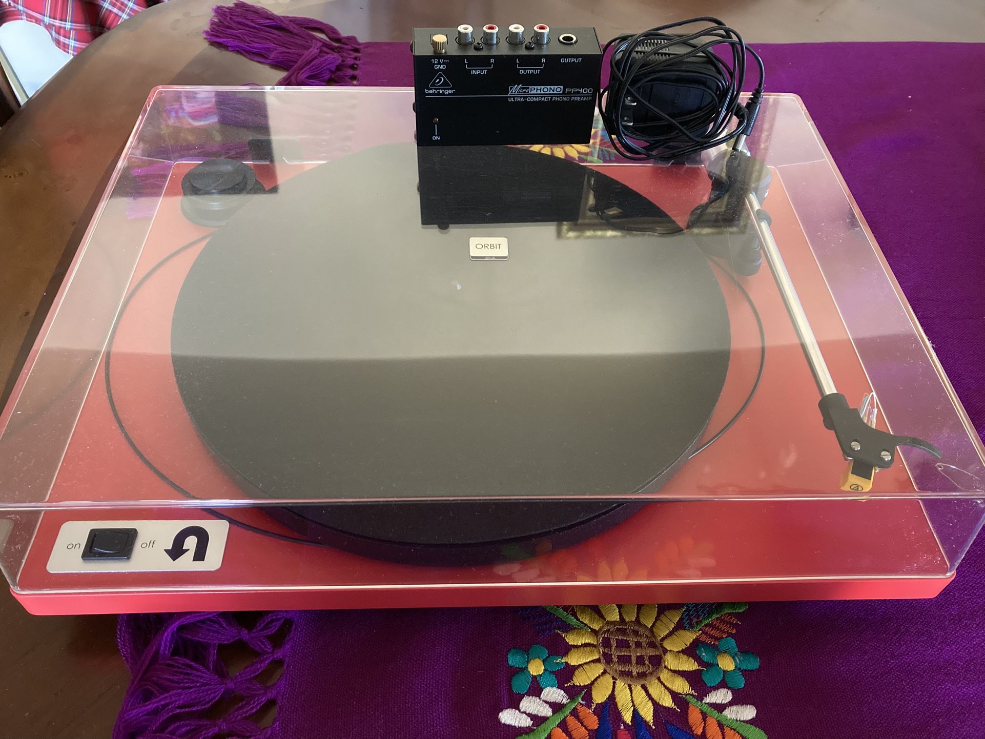 U Turn Orbit Turntable/Record Player