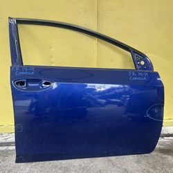 2014-2019 TOYOTA COROLLA FRONT PASSENGER SIDE DOOR SHELL