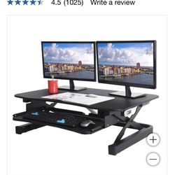 Electric Sit Stand Desktop Riser 
