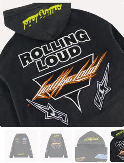RL Super Moto World Tour Black Hoodie