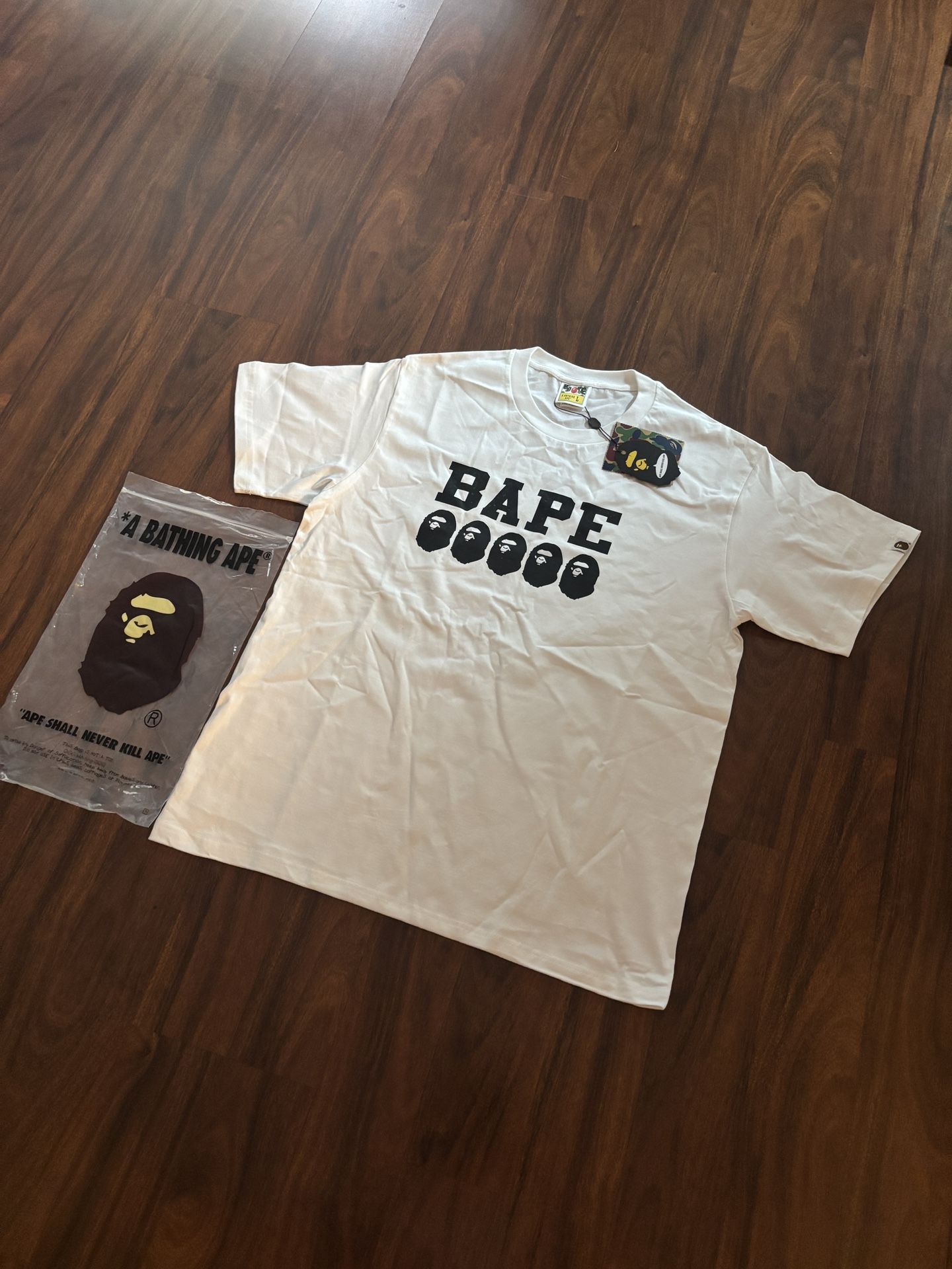 White BAPE T-shirt