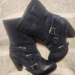 Naby Blue Steve Madden Boots