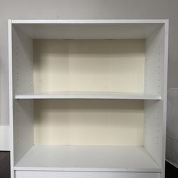 IKEA Billy Bookcase - White (Compact 2-Shelf)