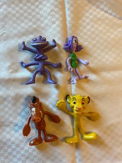 Disney plastic figurines
