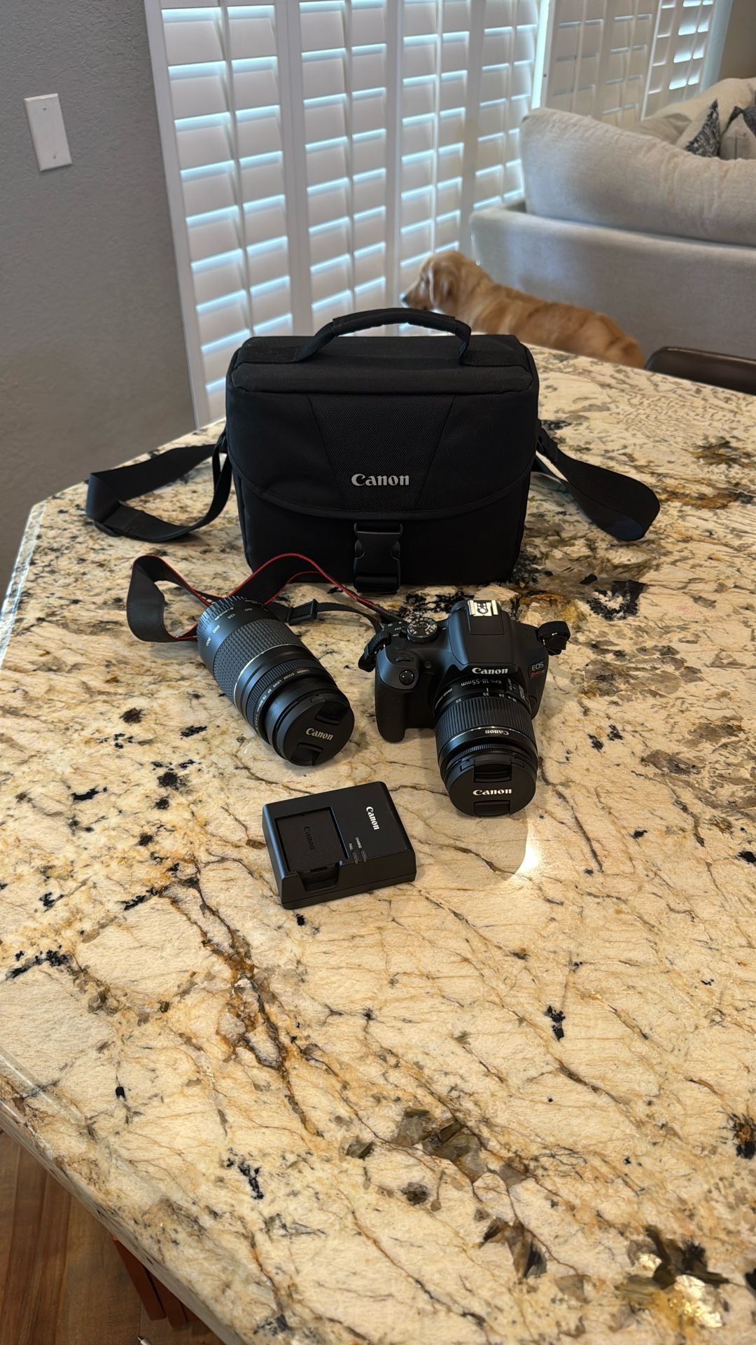 Canon EOS Rebel T7 DSLR Camera