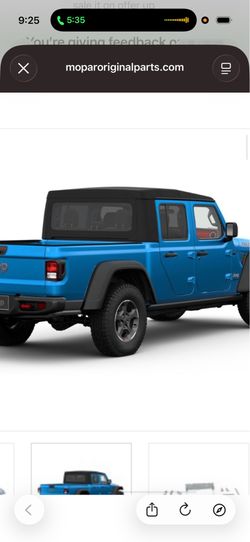 Soft top gladiator rubicon 2021