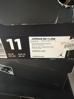 Jordan Grey Sc1 Low Size 11 Used