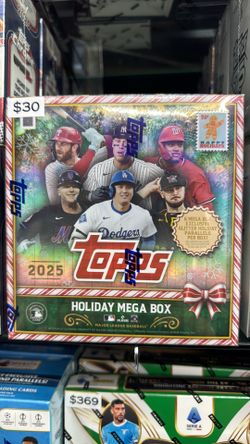 2025 Topps Baseball Holiday Mega Box