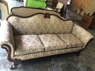 Antique Gooseneck Sofa 
