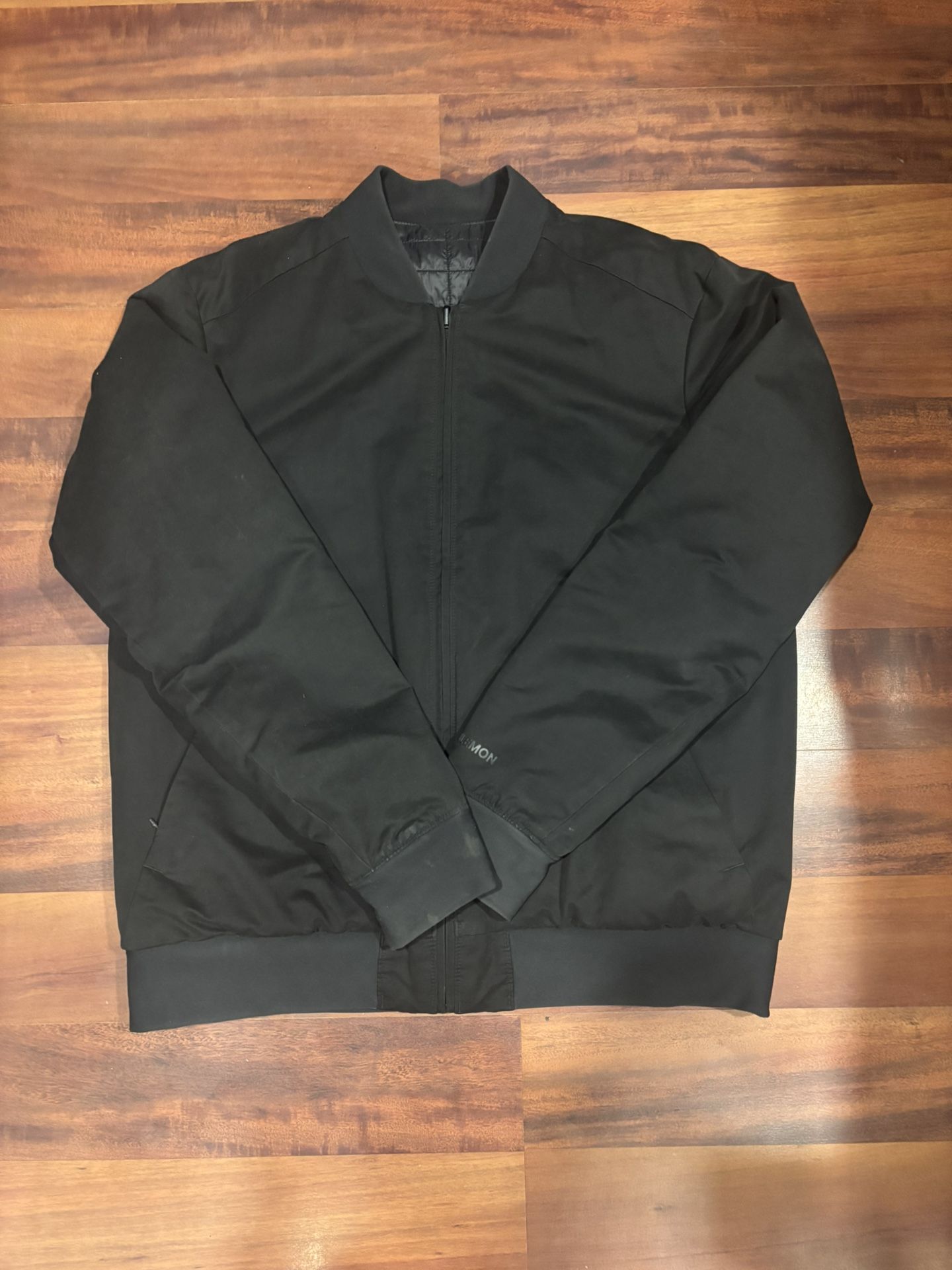 Black Lululemon Bomber Jacket