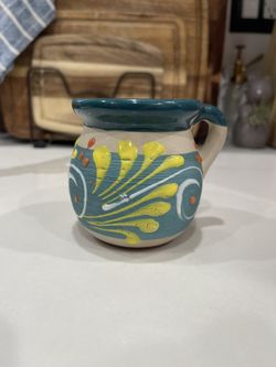 Flower Clay Mug