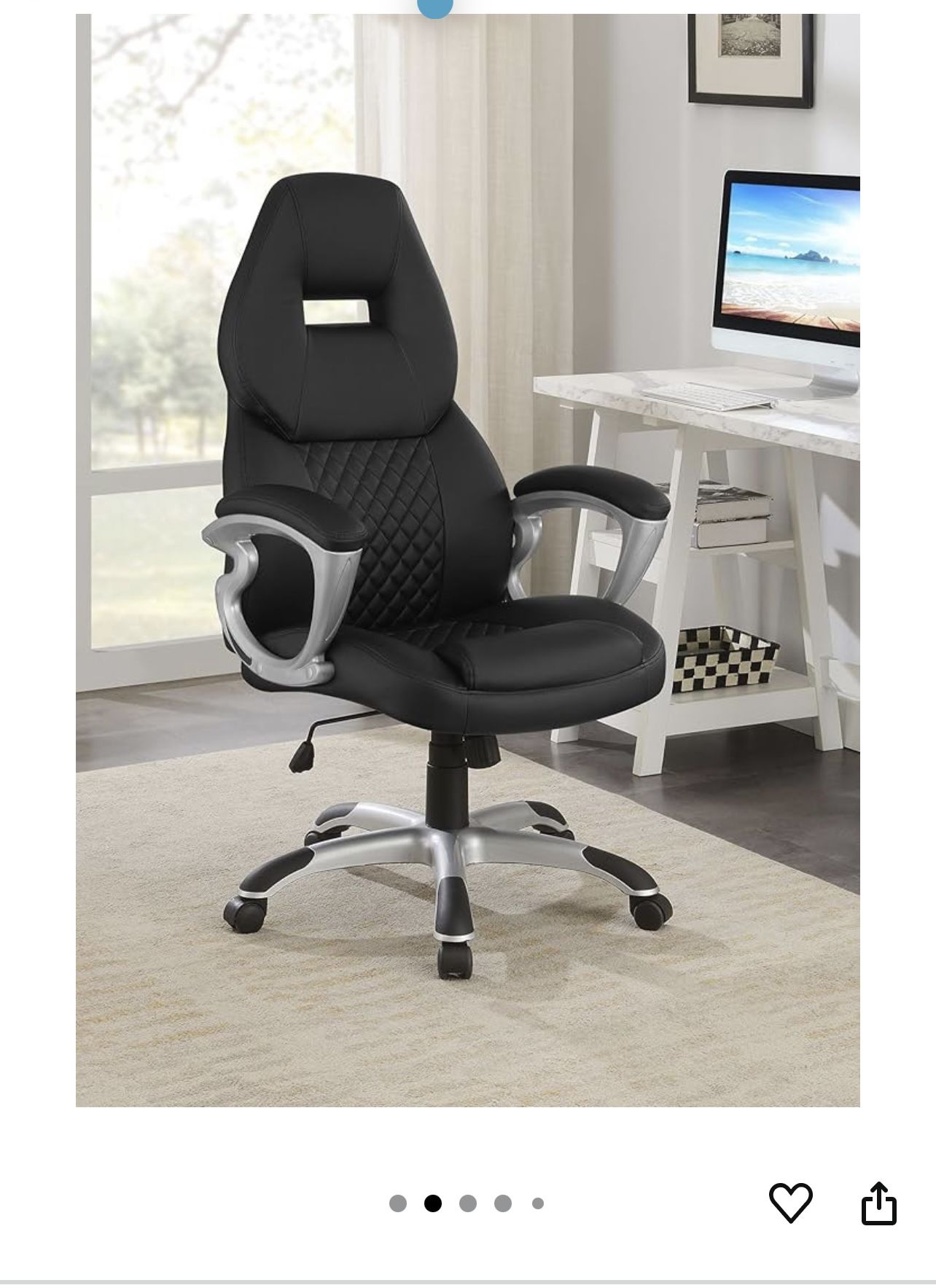 Office Desk Chair Black 801296