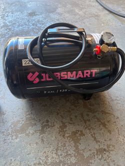Air Tank, (5-gallon) gauge doesn’t work.