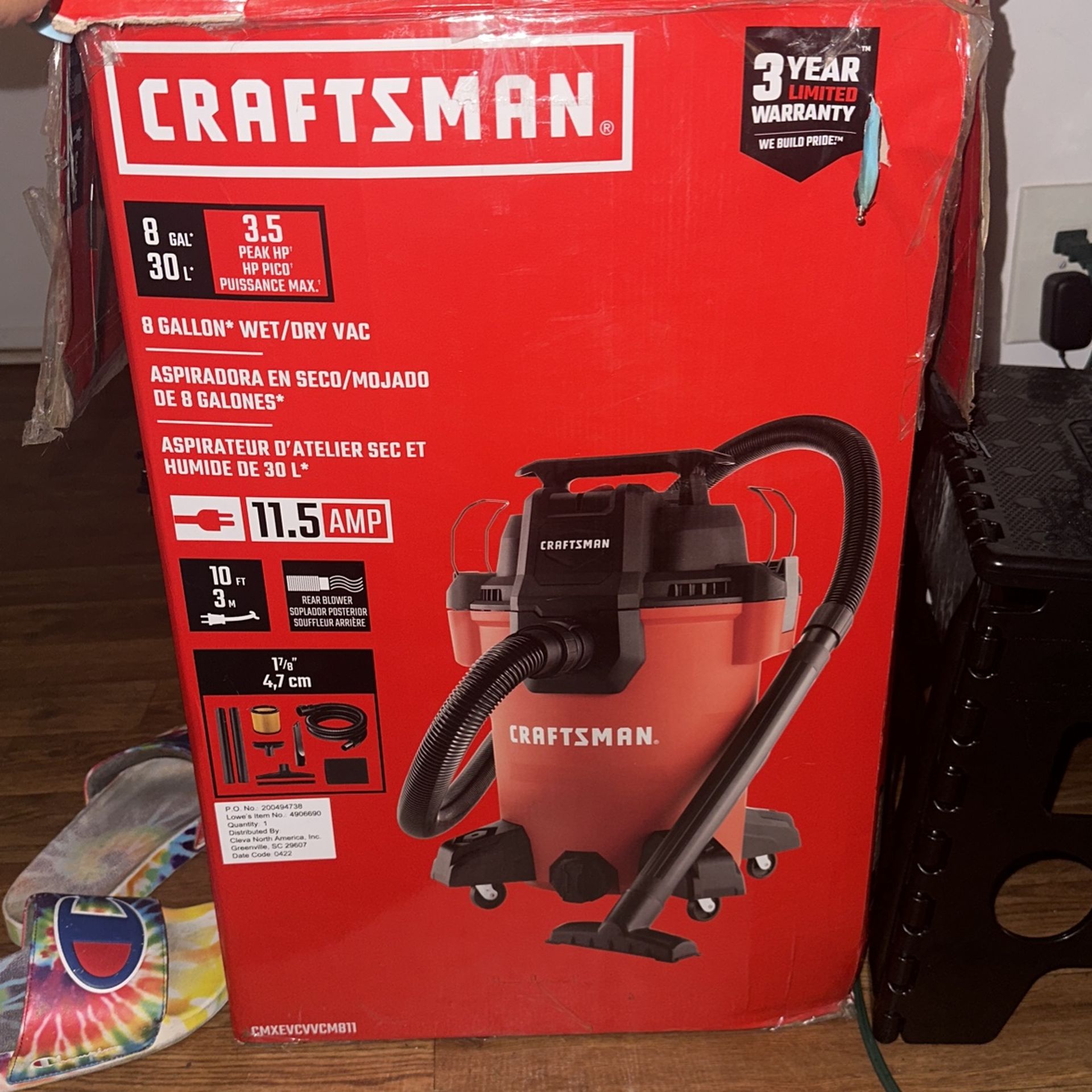 Wet/dry Vacuum
