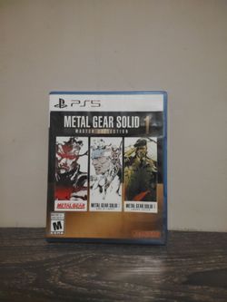 Metal gear solid 1 master collection