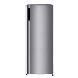 LG 20.63 in. W. 6 cu. ft. Single Door Top Freezer Refrigerator with Inverter Compressor & Pocket Handle in Platinum Silver