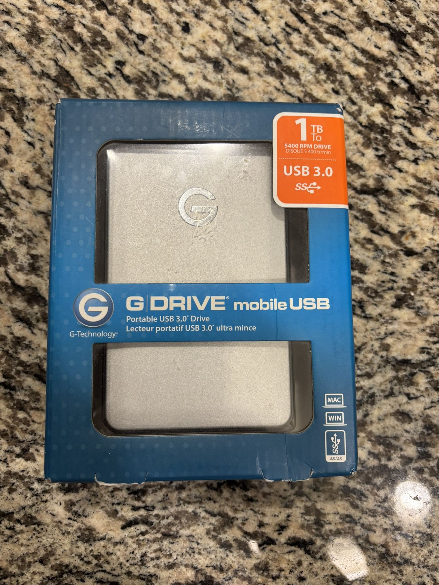 Dj MP3 G Drive External Hard drive 3.0 1TB Crates