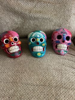 Mexican Sugar Skulls Calaveras Deco