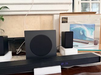 Hisense AX700 Soundbar with Subwoofer and Rear Speakers