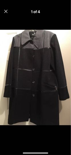 Ladies Beautiful Tri-Color Wool Jacket. Size 14. Richmond, Pecan Grove