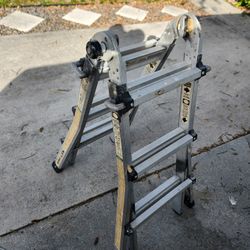 Gorilla Ladder 4 In 1 Heavy Duty 14ft, 300lbs, Multi Combination Foldable Ladder Like New Great Condition! 