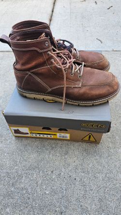 Keen Utility San Jose 6" Work Boots Size 12