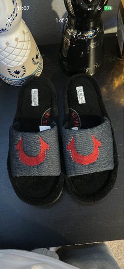 True Religion Men's Slides