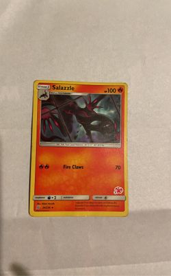 Pokémon Unified Minds Salazzle Card