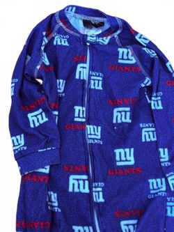 Vintage New York Giants Fleece Footed Sleeper 18M